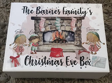 Load image into Gallery viewer, Christmas Eve Boxes - personalised with any colour, wording, names and family members!!
